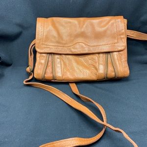 Day and Mood purse brown leather